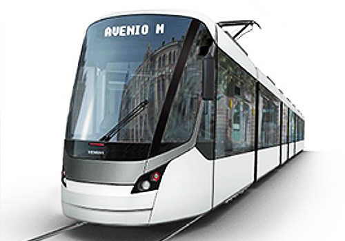 Straßenbahn Plattform AVENIO - ULM